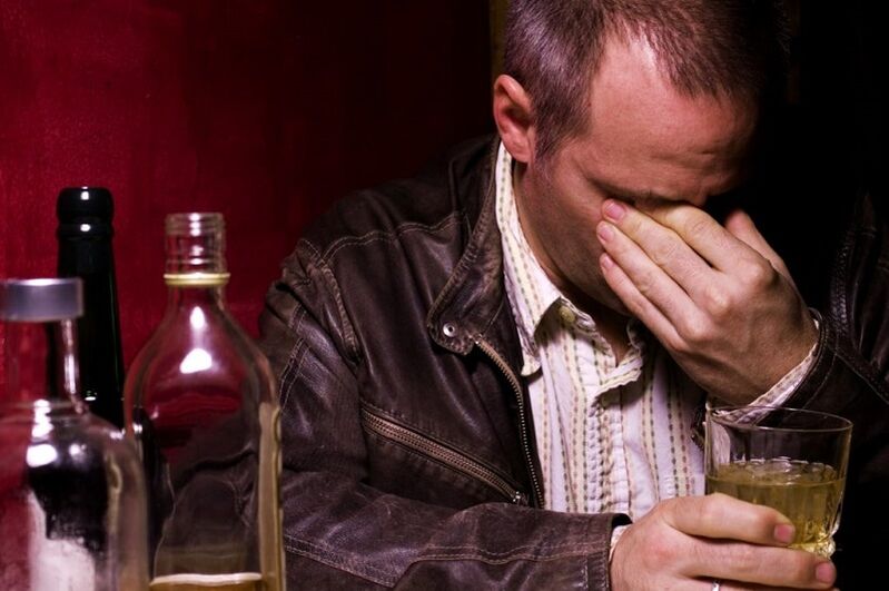 Drinking alcohol as a cause of acute prostatitis