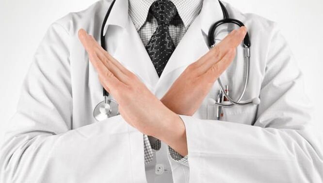 Doctors give contraindications to exercises for prostatitis