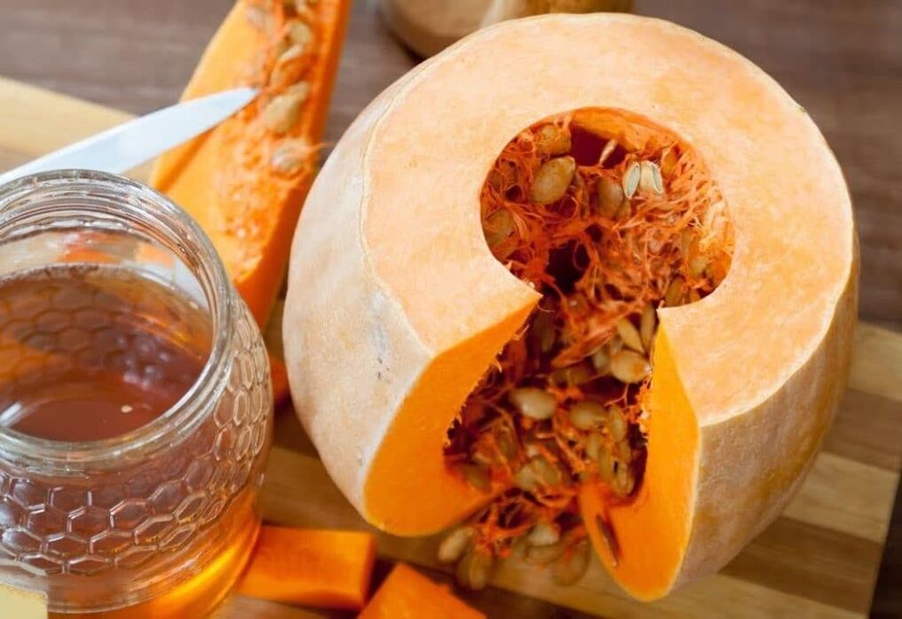 Honey and pumpkin seeds cure prostatitis