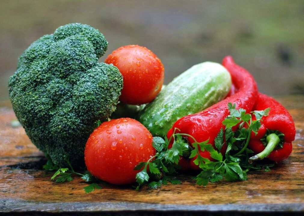 vegetables cure prostatitis